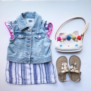 The Striped Linen Dress